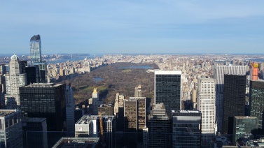 view of central park